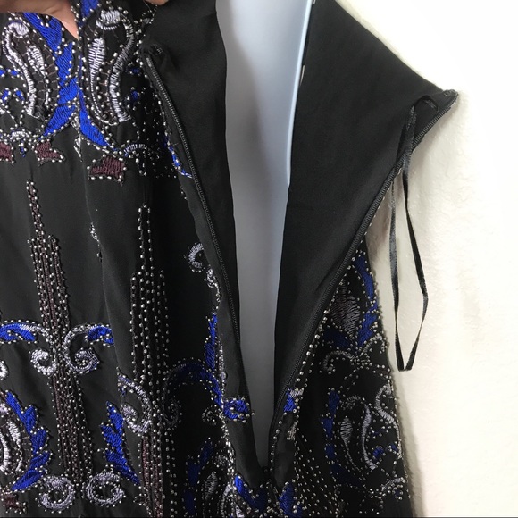 Francesca’s Collection Beaded & Embroidered Dress - Picture 8 of 8